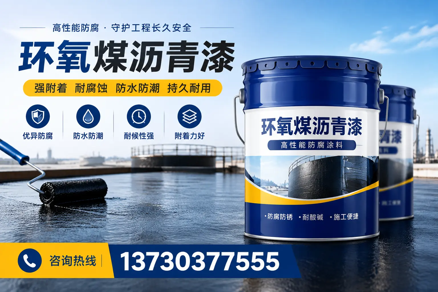 如何判断环氧煤沥青漆的质量?于洪消费者指南